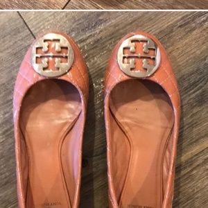 Tory Burch patent pumps